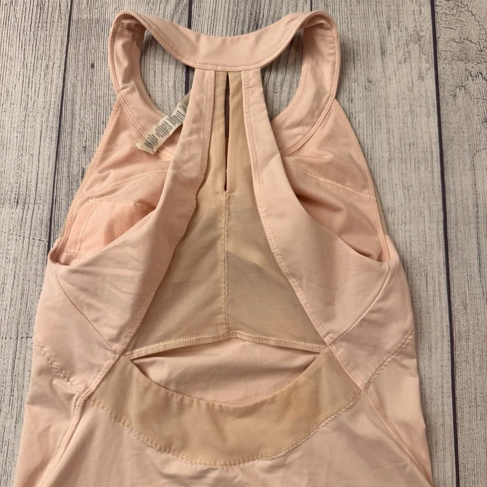 Lululemon Run Make It Count Tank Parfait Pink Size 6 Racerback Mesh Yoga